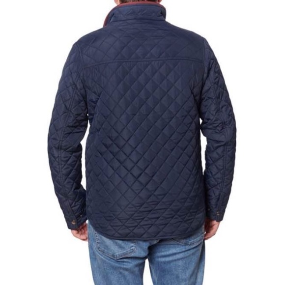 IZOD Men's Quilted Barn Jacket new size - Picture 7 of 8